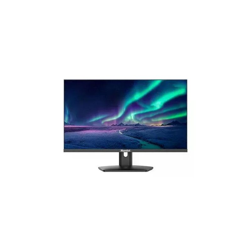 Hamlet HM24JF-V Jasmine Monitor PC 23,8'' FHD IPS 100Hz HDMI VGA Altoparlanti Integrati colore Nero Hamlet HM24JF-V Jasmine Monitor PC 23,8'' FHD IPS 100Hz HDMI VGA Altoparlanti Integrati colore Nero