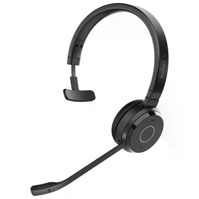Jabra Evolve 65 TE Monoauricolare Bluetooth Wireless Nero