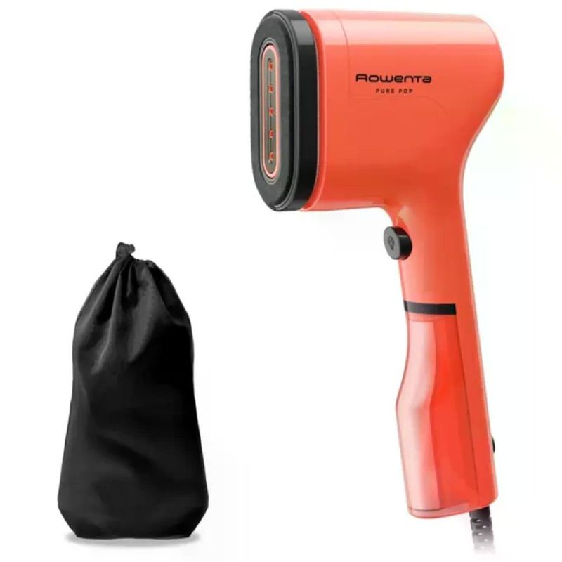 Rowenta DR2022 Pure Pop Stiratore Verticale Portatile a Vapore 1300 W 20 g-min colore Corallo