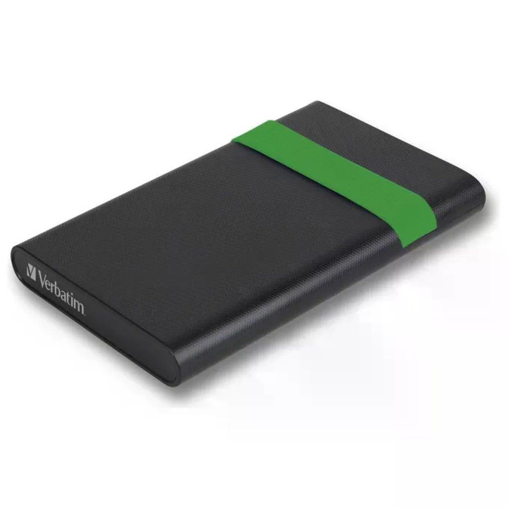 Verbatim 53111 Disco Rigido Esterno 2.5'' 512 GB USB 3.2 Gen 1 5400 rpm Plug and Play colore Nero Verde Verbatim 53111 Disco Rigido Esterno 2.5'' 512 GB USB 3.2 Gen 1 5400 rpm Plug and Play colore Nero Verde