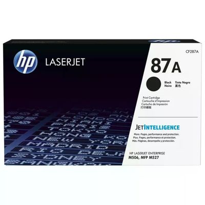 HP Toner Originale HP 87A CF287A Nero – 9.000 Pagine