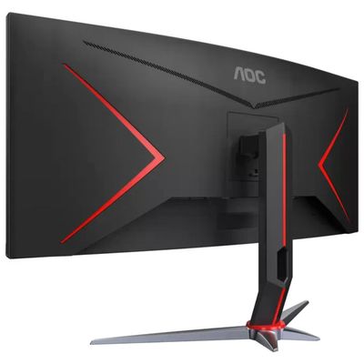 AOC monitor curvo 34 pollici CU34B3E UltraWide QHD 3440x1440 pannello VA 120Hz 4ms Adaptive Sync