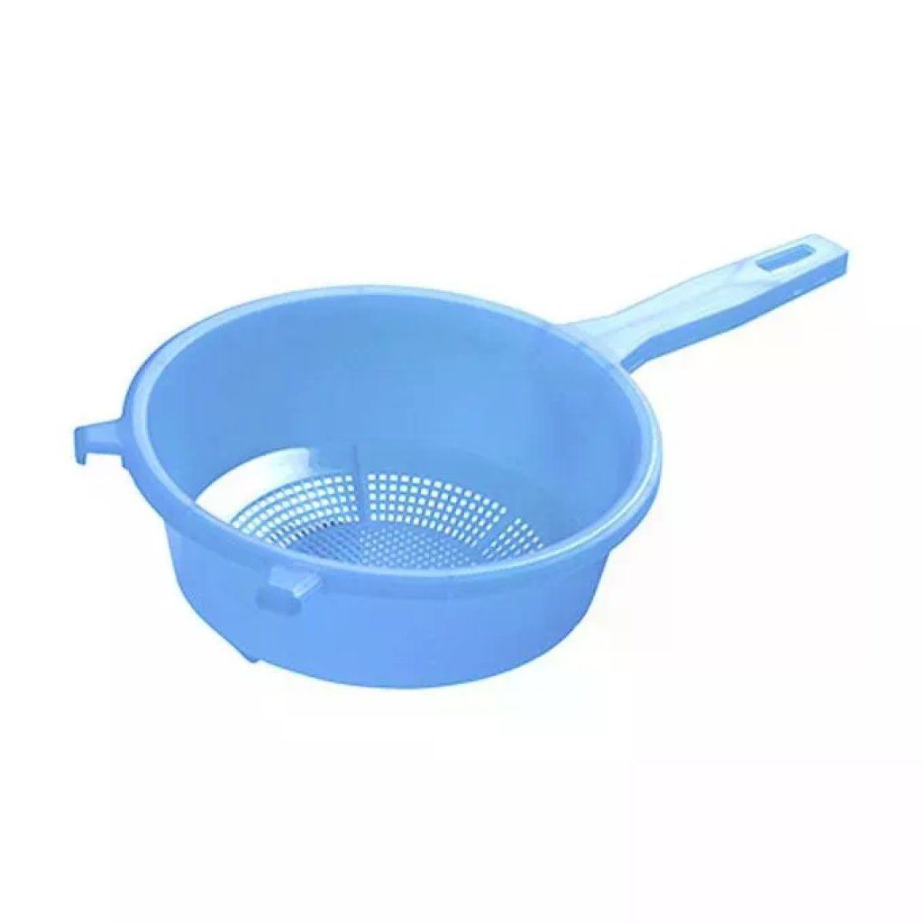 DEM Frosty Scolapasta con Manico, Diametro 18 cm