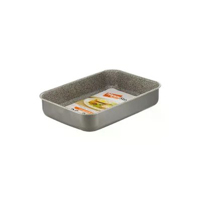 MAMU Happy Stone Lasagnera Alta Antiaderente 35 × 27 cm MAMU Happy Stone Lasagnera Alta Antiaderente 35 × 27 cm