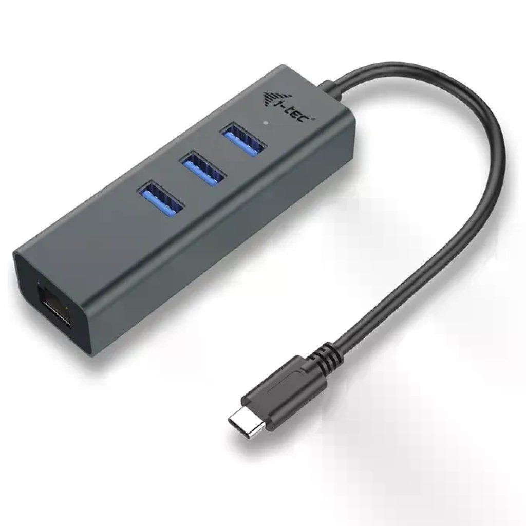 I-Tec Metal C31METALG3HUB Hub di Interfaccia Usb 3.2 Gen 2 Type-C 5000Mbit-s Grigio