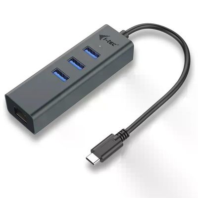 I-Tec Metal C31METALG3HUB Hub di Interfaccia Usb 3.2 Gen 2 Type-C 5000Mbit-s Grigio I-Tec Metal C31METALG3HUB Hub di Interfaccia Usb 3.2 Gen 2 Type-C 5000Mbit-s Grigio
