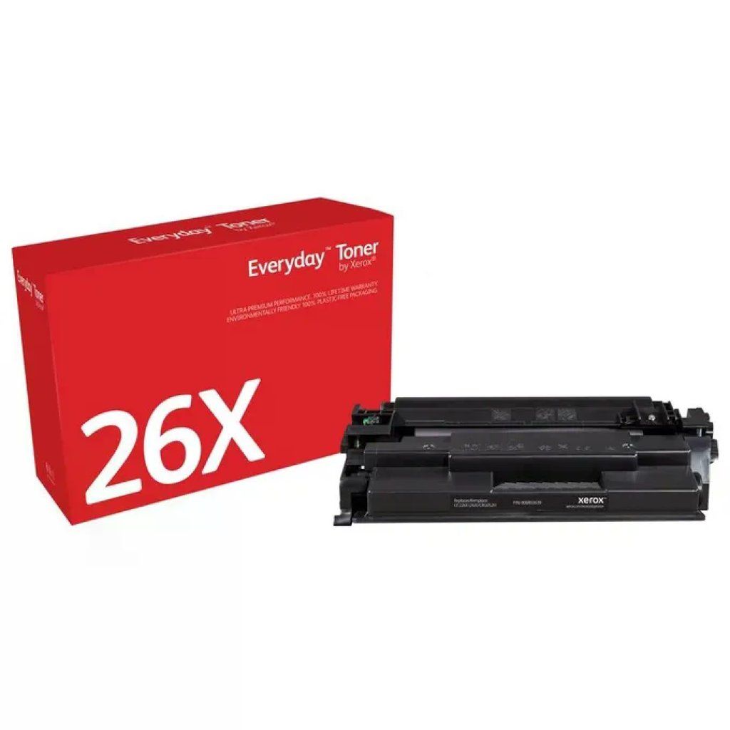 Xerox 006R03638 Toner Everyday Compatibile HP 26A CF226A Resa 3100 Pagine Tecnologia Stampa Laser Xerox 006R03638 Toner Everyday Compatibile HP 26A CF226A Resa 3100 Pagine Tecnologia Stampa Laser