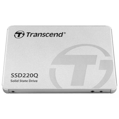 Transcend TS500GSSD220Q SSD220Q SSD Interno 2.5'' SATA III 500 GB 550 MB-s QLC 3D NAND Transcend TS500GSSD220Q SSD220Q SSD Interno 2.5'' SATA III 500 GB 550 MB-s QLC 3D NAND