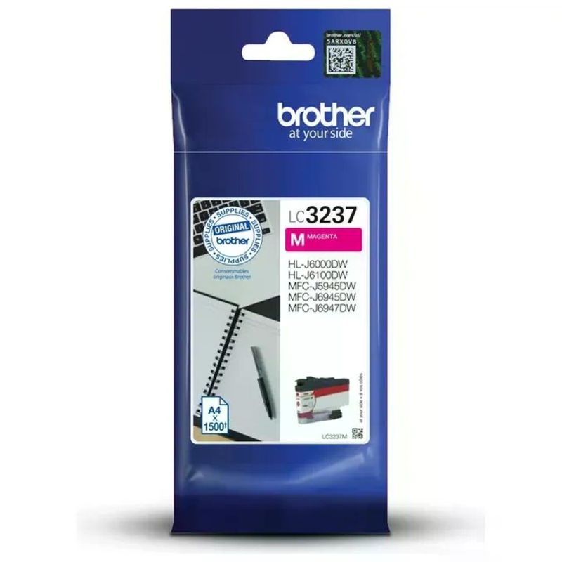 Brother LC3237M Cartuccia Originale Magenta – 1.500 pagine