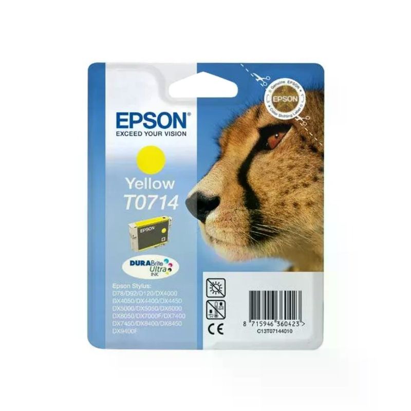 Epson Cartuccia Epson T0714 Giallo in Blister