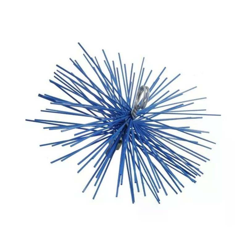 Spazzolificio Aiello Scovolo Tondo in Nylon 18 cm con Attacco Femmina MA12