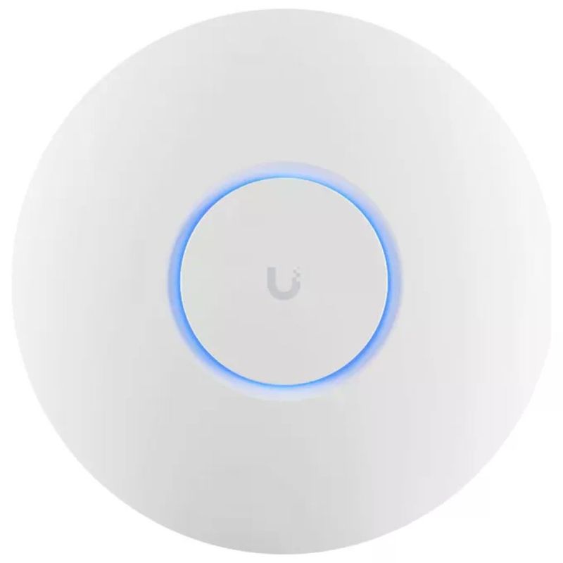 Ubiquiti U6+ Access Point WiFi 6 Dual Band 2402 Mbit-s PoE 300 utenti colore Bianco