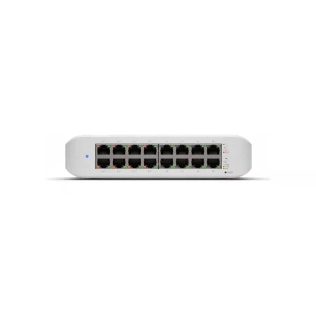 Ubiquiti USW-LITE-16-POE UniFi Switch Lite 16 porte Gigabit Ethernet L2 8 porte PoE+ 802