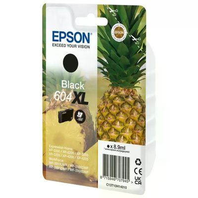 Epson 604XL Cartuccia d'Inchiostro Originale Resa Elevata XL Inkjet 8,9 ml colore Nero