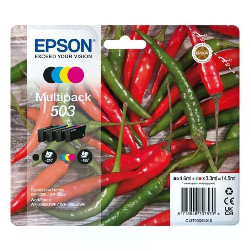 Epson C13T09Q64010 Serie Peperoncini Cartucce per Stampante Ink