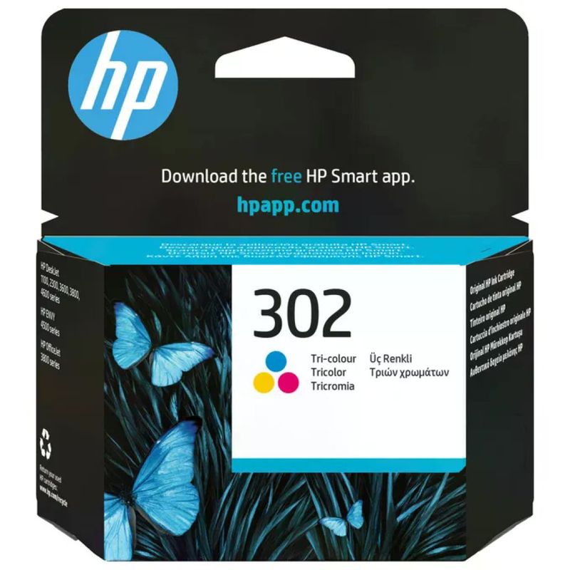 Hp 302 Cartuccia Inchiostro Tricromia Originale