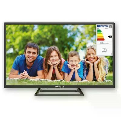 Digiquest TV LED 32" HD Ready DVB-T2/S2, Frameless, Nero