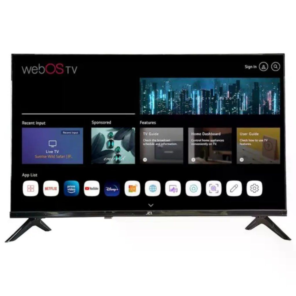 JCL JCL32RWHD Smart TV LED 32” HD Ready con webOS 8.1