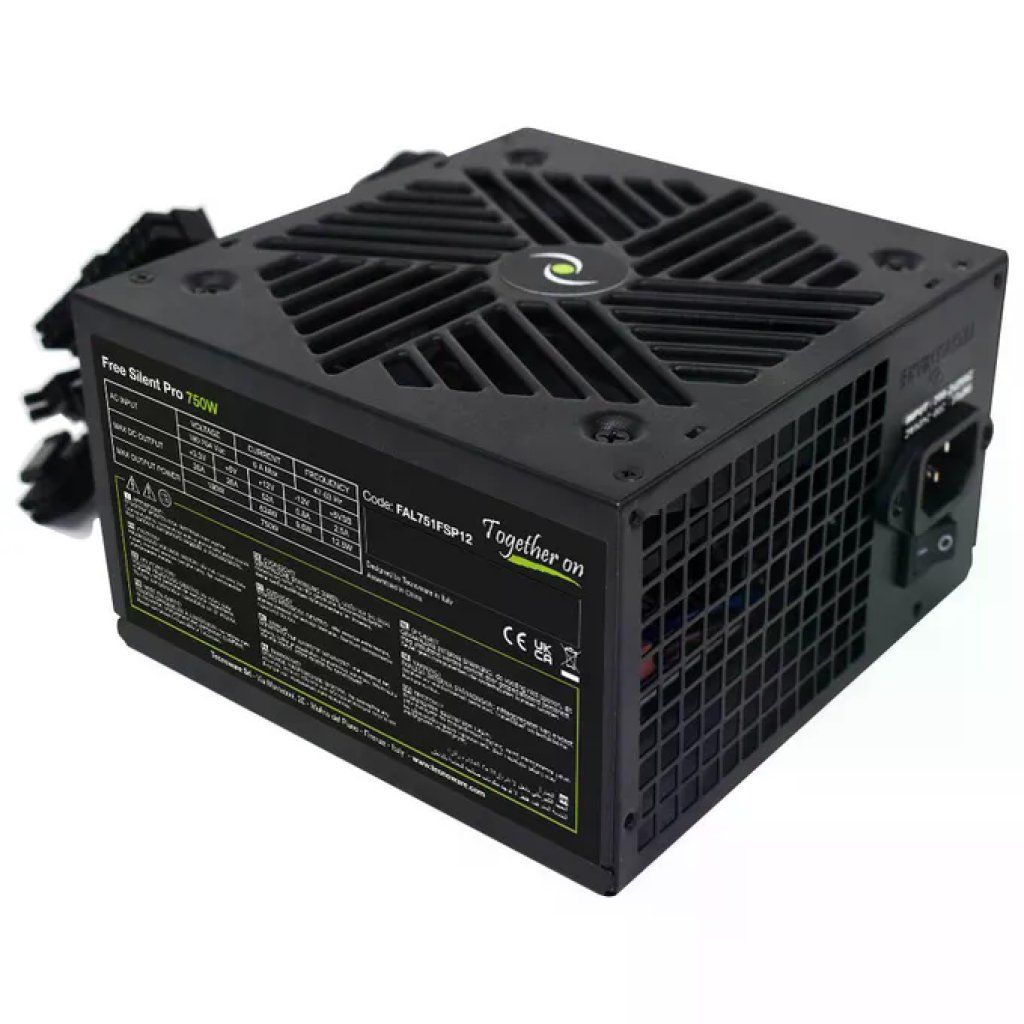 Tecnoware Alimentatore ATX 750W Nero FAL751FSP12 Tecnoware Alimentatore ATX 750W Nero FAL751FSP12
