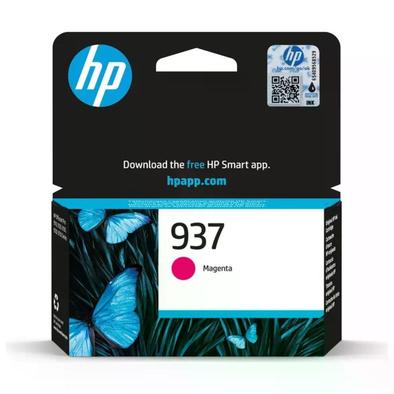 HP Cartuccia originale HP 937 Magenta, resa fino a 800 pagine