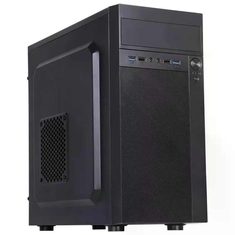 Itek THEON Case Mini Tower mATX PSU 500W 2xUsb 3.0 Full Black Itek THEON Case Mini Tower mATX PSU 500W 2xUsb 3.0 Full Black