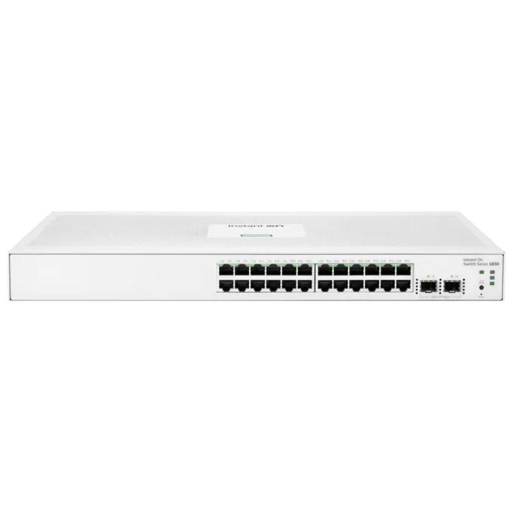 HPE JL812A Aruba Instant On 1830 Switch Gestito L2 24 porte Gigabit Ethernet 10-100