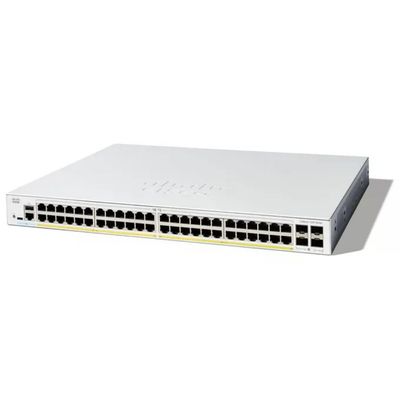Cisco C1300-48P-4G Switch Gestito 48 Porte GE PoE 4x1GE SFP Catalyst 1300-48P-4G