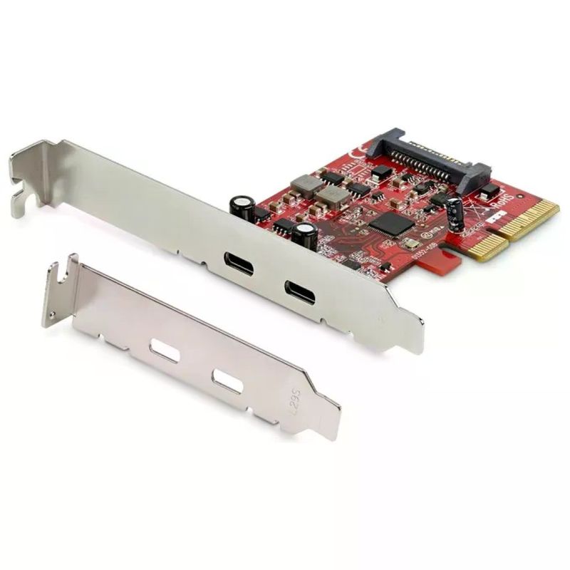 StarTech.com PEXUSB312C3 Scheda di Espansione PCIe 2 Porte USB-C USB 3.2 Gen 2 10 Gbit StarTech.com PEXUSB312C3 Scheda di Espansione PCIe 2 Porte USB-C USB 3.2 Gen 2 10 Gbit