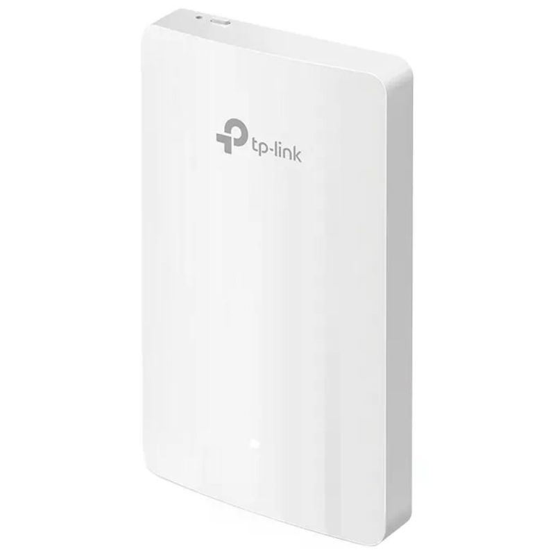 TP-Link EAP235-WALL Omada Access Point Wi-Fi 5 Dual Band AC1200 MU-MIMO 4 Porte Gigabit PoE colore Bianco
