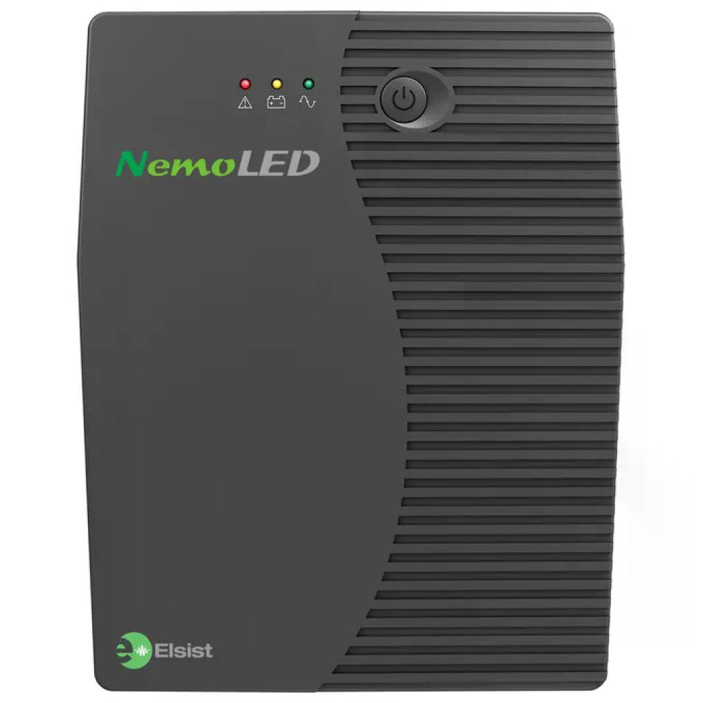NAICON Elsist NEMOLED120 NemoLED Gruppo di Continuita' A Linea Interattiva 1200 VA 480 W 2 Prese AC Tipo NAICON Elsist NEMOLED120 NemoLED Gruppo di Continuita' A Linea Interattiva 1200 VA 480 W 2 Prese AC Tipo