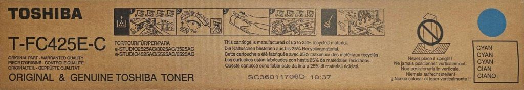 Toshiba TFC425EC Toner Ciano