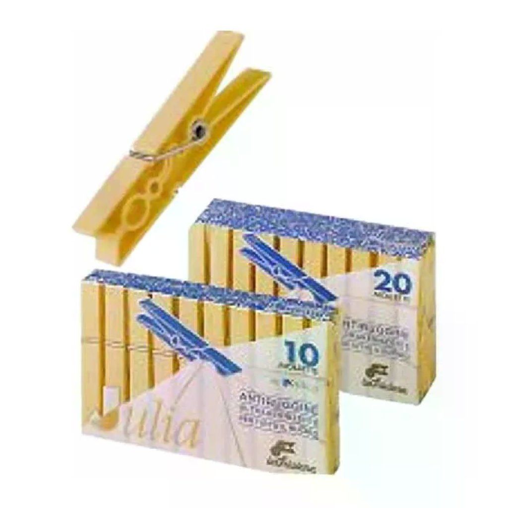 Cosatto Julia LBMJ1001 Mollette per Bucato Avorio, 10 Pezzi Cosatto Julia LBMJ1001 Mollette per Bucato Avorio, 10 Pezzi