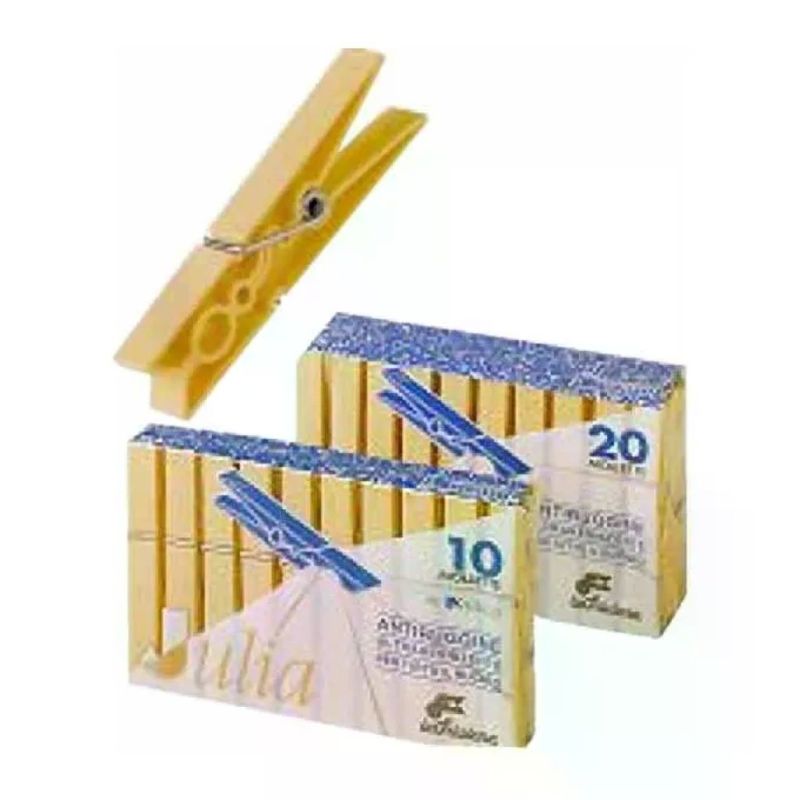 Cosatto Julia LBMJ1001 Mollette per Bucato Avorio, 10 Pezzi