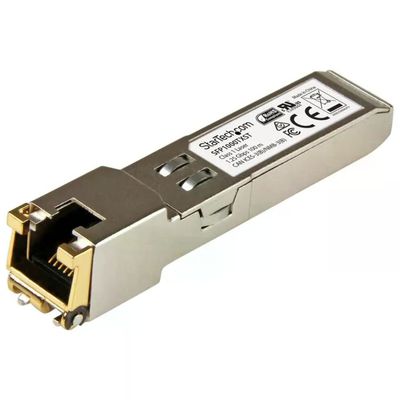 StarTech.com SFP1000TXST Modulo Ricetrasmettitore in Rame SFP+ RJ45 Gigabit 1000BASE-TX 1000 Mbit
