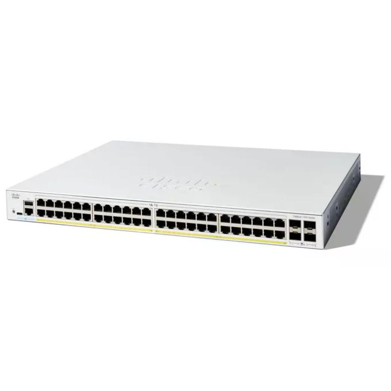 Cisco C1300-48FP-4X Switch Gestito Catalyst 1300-48FP-4X 48 Porte GE Full PoE 4x10GE SFP+