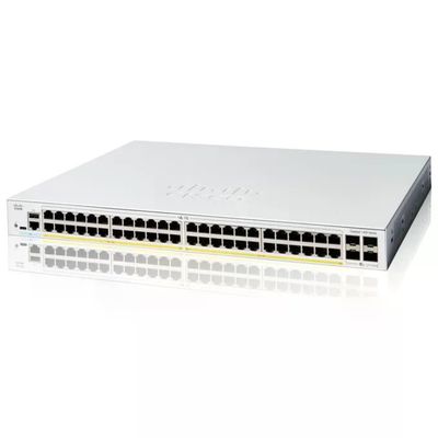 Cisco C1200-48P-4G Switch Catalyst 1200-48P-4G 48 Porte GE PoE 4x1GE SFP Montabile su Rack Bianco Cisco C1200-48P-4G Switch Catalyst 1200-48P-4G 48 Porte GE PoE 4x1GE SFP Montabile su Rack Bianco
