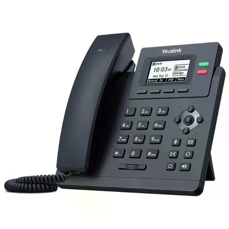 Yealink SIP-T31G Telefono IP VoIP 2 Account SIP Gigabit Ethernet PoE Display LCD 2.3'' colore Grigio