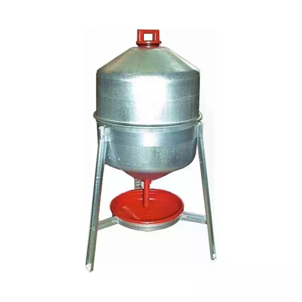 CONTRO FRATELLI 1155235 Abbeveratoio per Avicoli in Acciaio Zincato Capacita' 30 Lt Struttura Tripode Altezza 72 CONTRO FRATELLI 1155235 Abbeveratoio per Avicoli in Acciaio Zincato Capacita' 30 Lt Struttura Tripode Altezza 72