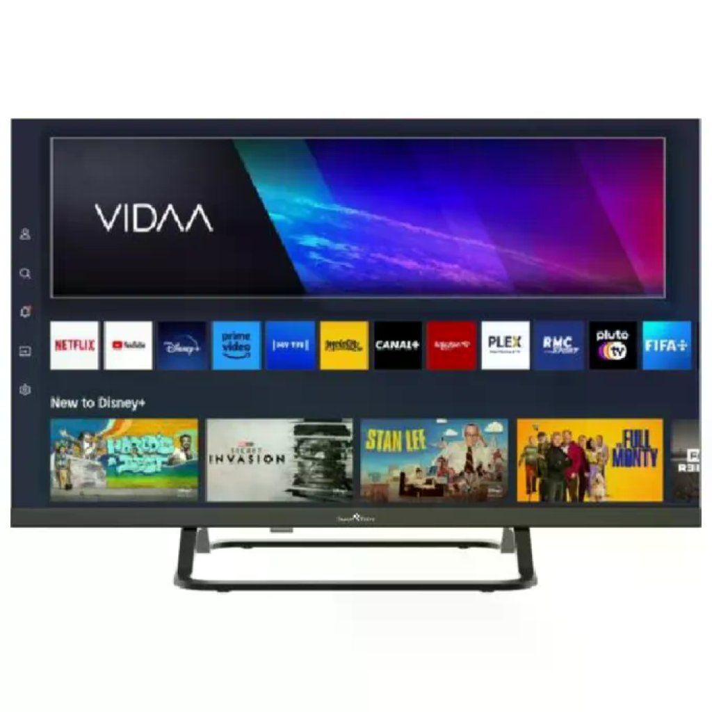 SMART TECH Smart-Tech 24HV02V Smart TV LED 24'' HD Ready VIDAA Wi-Fi DVB-T2 3 HDMI 2 USB colore Nero