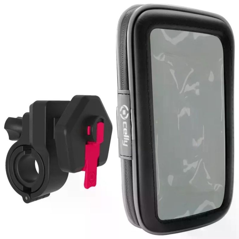 Celly Snapflex – Supporto smartphone waterproof per bici e monopattino