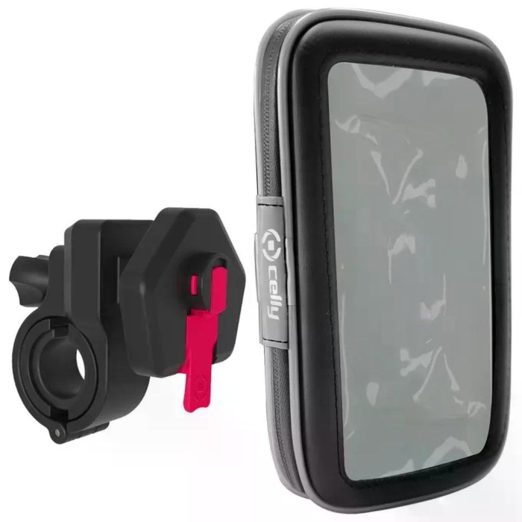 Celly 5025181 Snapflex Supporto Universale per Bici e Monopattino Compatibile con Smartphone fino a 6 Celly 5025181 Snapflex Supporto Universale per Bici e Monopattino Compatibile con Smartphone fino a 6
