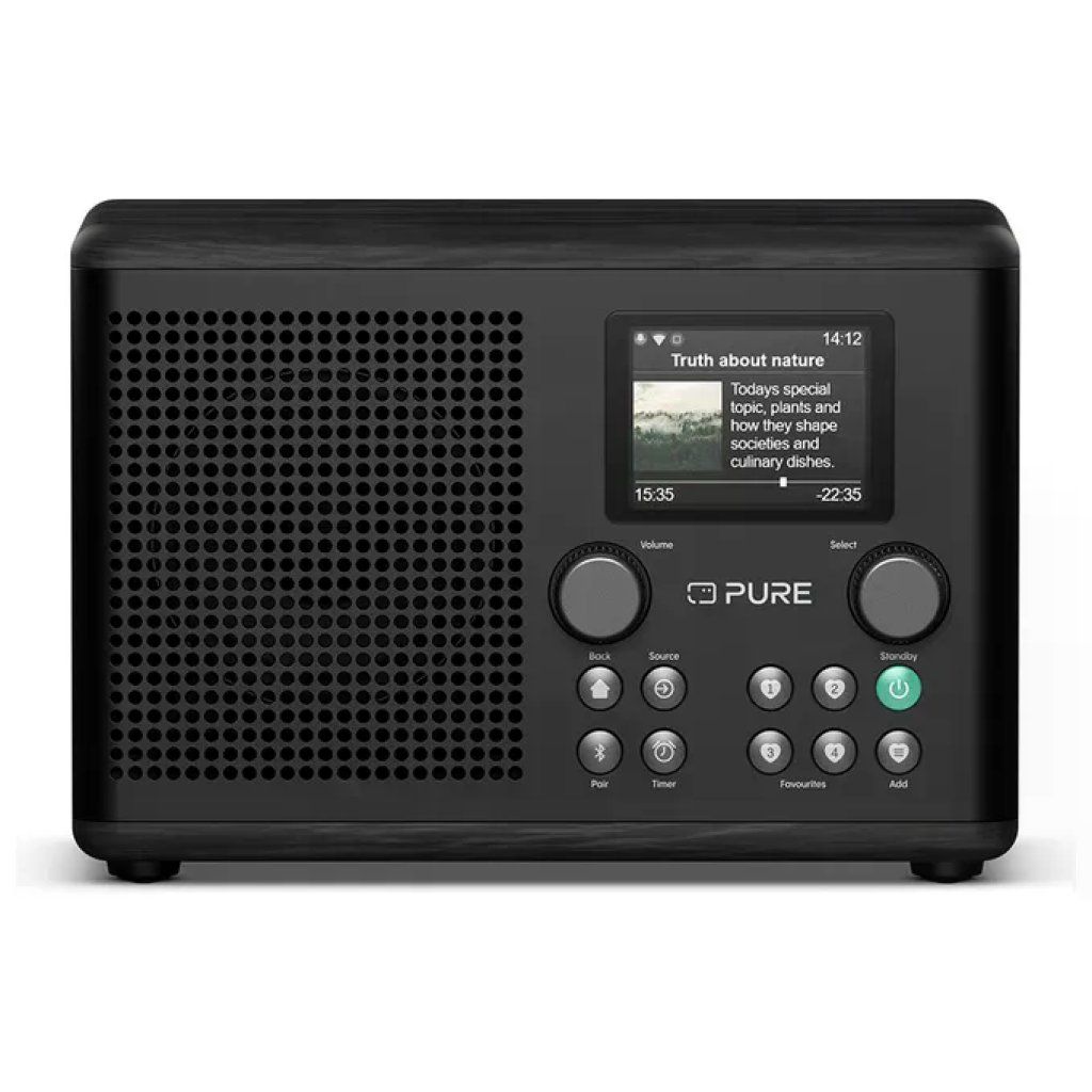 Pure Classic H4i Radio Internet DAB+/FM Bluetooth 5.3 – Nero
