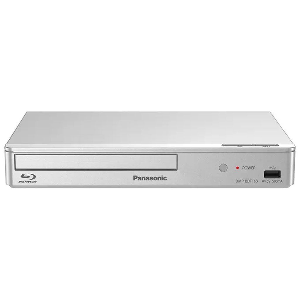 Panasonic DMP-BDT168EG Lettore Blu-ray 3D Full HD, Argento Panasonic DMP-BDT168EG Lettore Blu-ray 3D Full HD, Argento