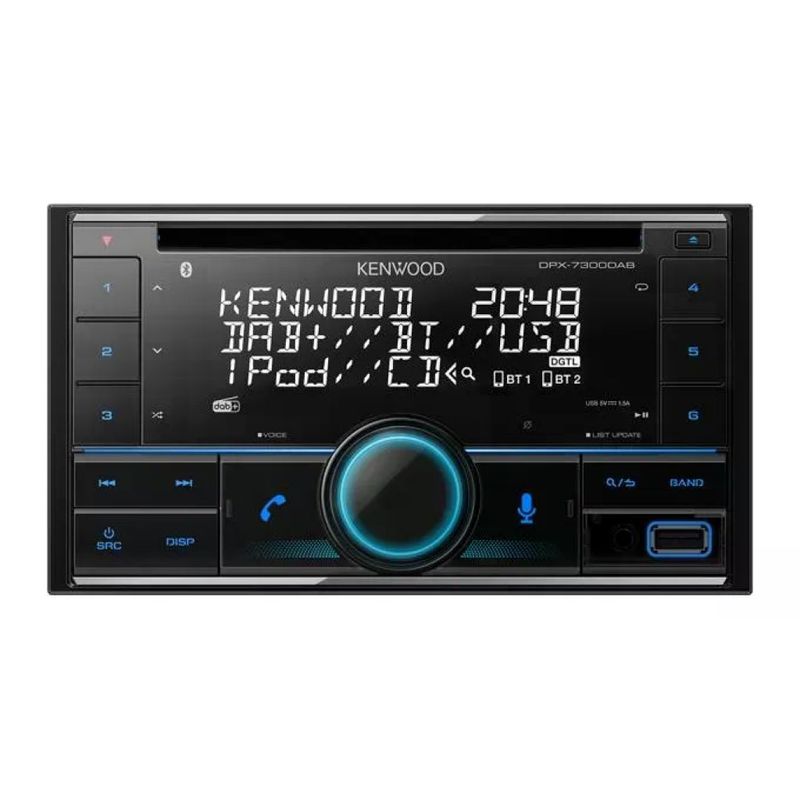 Kenwood DPX-7300DAB Autoradio Doppio DIN Bluetooth e DAB+ con Amazon Alexa Kenwood DPX-7300DAB Autoradio Doppio DIN Bluetooth e DAB+ con Amazon Alexa