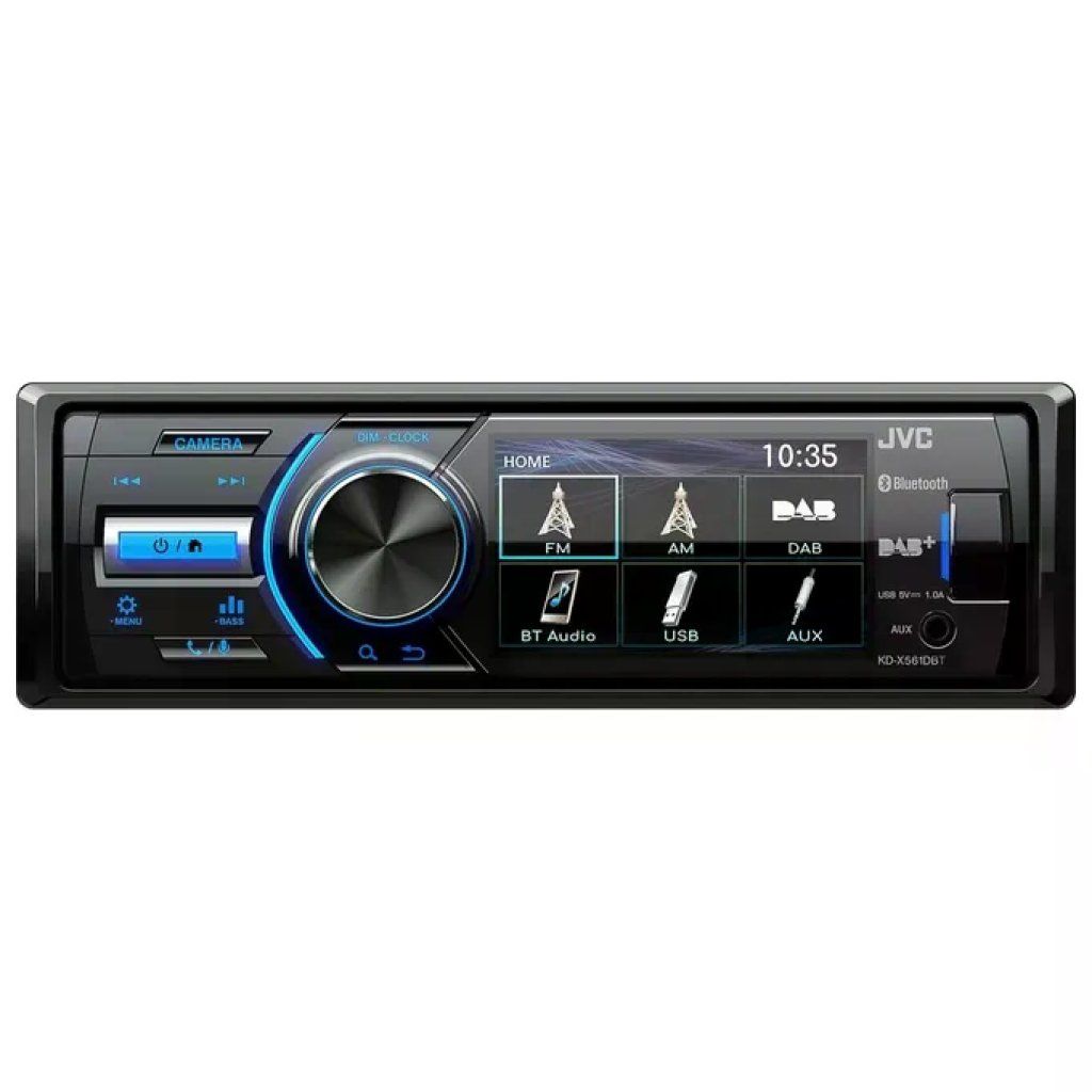 JVC KD-X561DBT Autoradio 1 DIN DAB+ Bluetooth 180 W