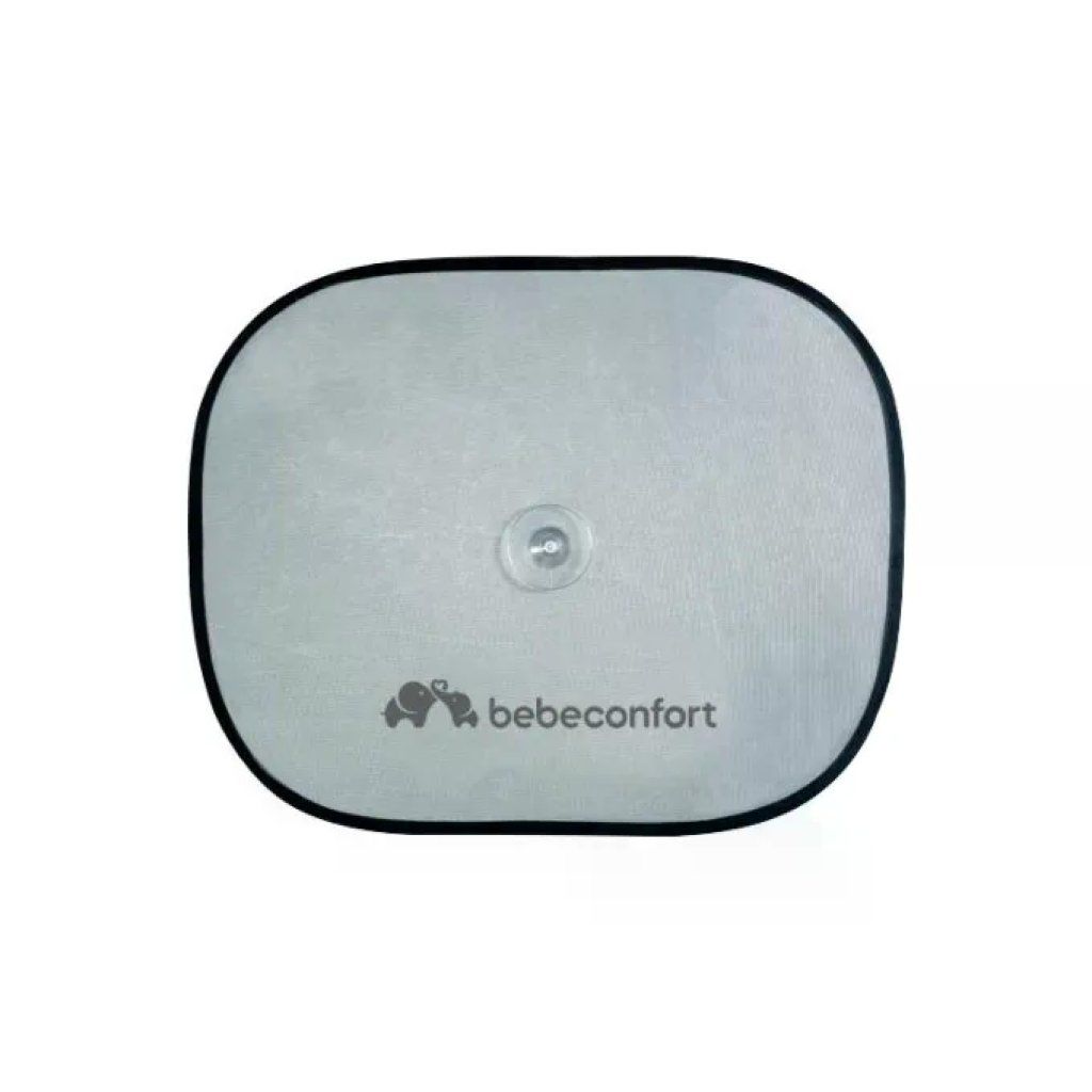 BEBECONFORT Bebe Confort Twist n Fix – Set 2 Tendine Parasole Auto con Ventose, Nero