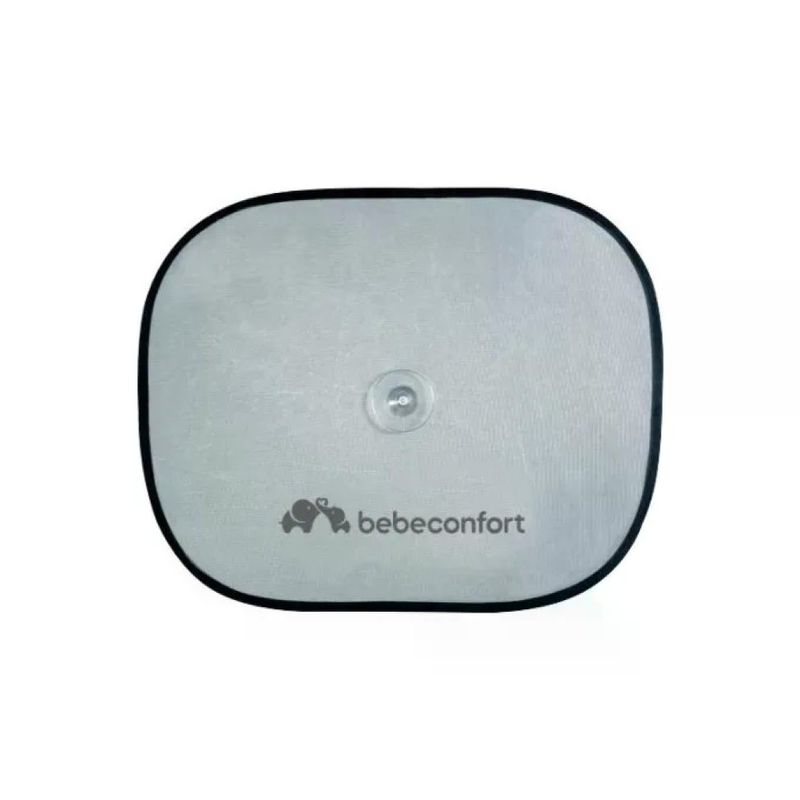 BEBECONFORT Bebe Confort Twist n Fix – Set 2 Tendine Parasole Auto con Ventose, Nero