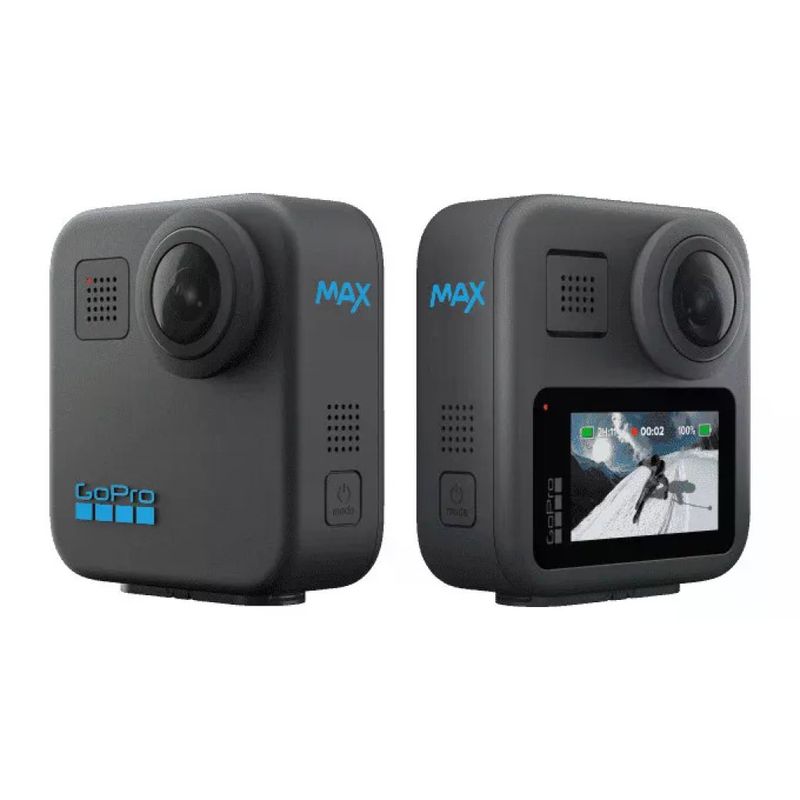 GoPro MAX 360 – Action Camera 6K Ultra HD, 18 MP, GPS, Wi-Fi e Bluetooth GoPro MAX 360 – Action Camera 6K Ultra HD, 18 MP, GPS, Wi-Fi e Bluetooth