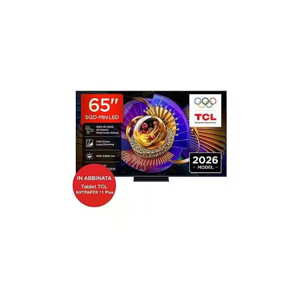 TCL 65C7L Smart TV 65” 4K SQD Mini LED 144 Hz