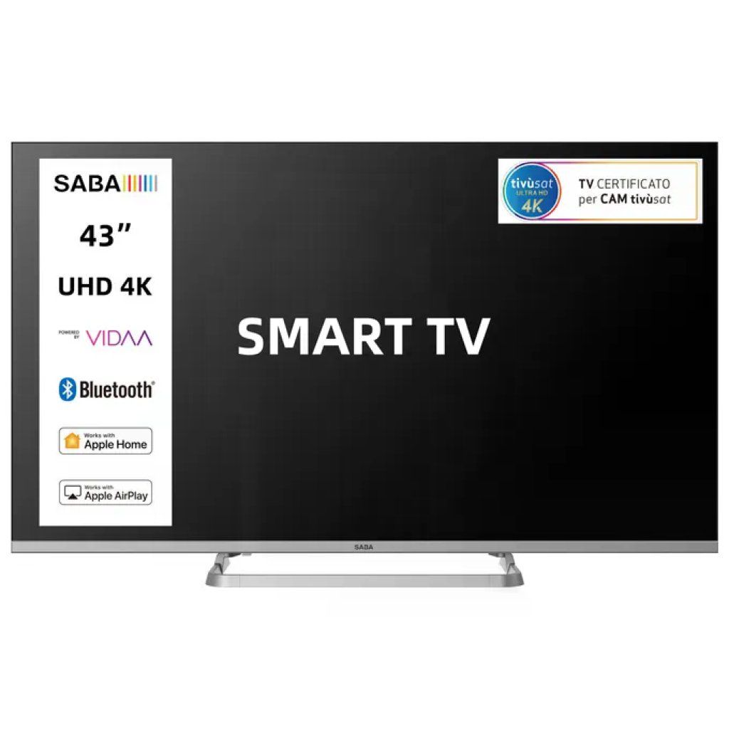 SABA SA43SM10VDA Smart TV 43″ Full HD VIDAA